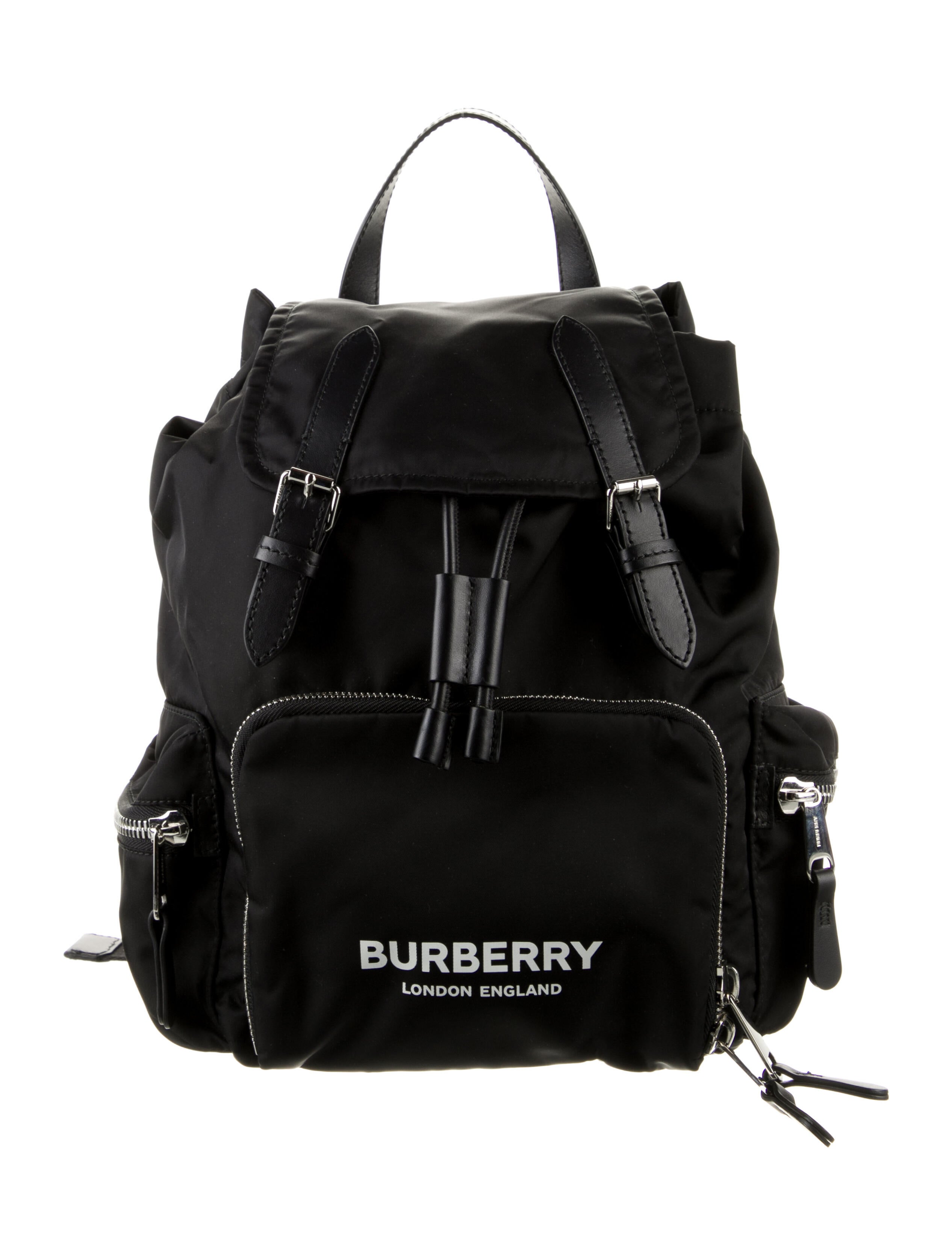 Burberry Medium Runway Rucksack Backpack Black Backpacks, Handbags