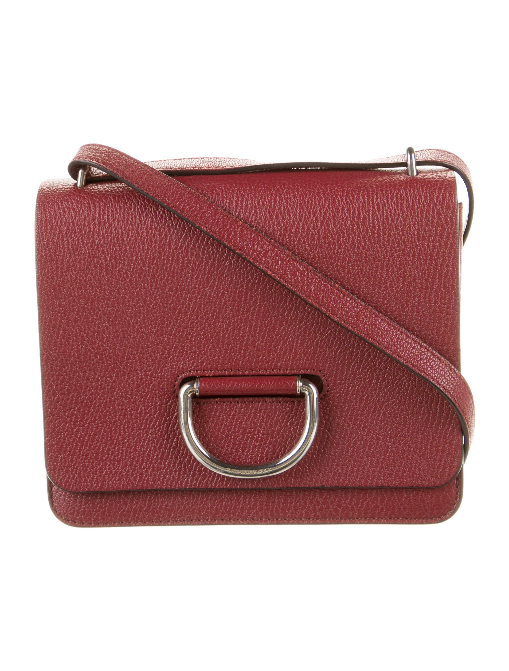 Burberry Leather D Ring Crossbody Bag Red Crossbody Bags, Handbags