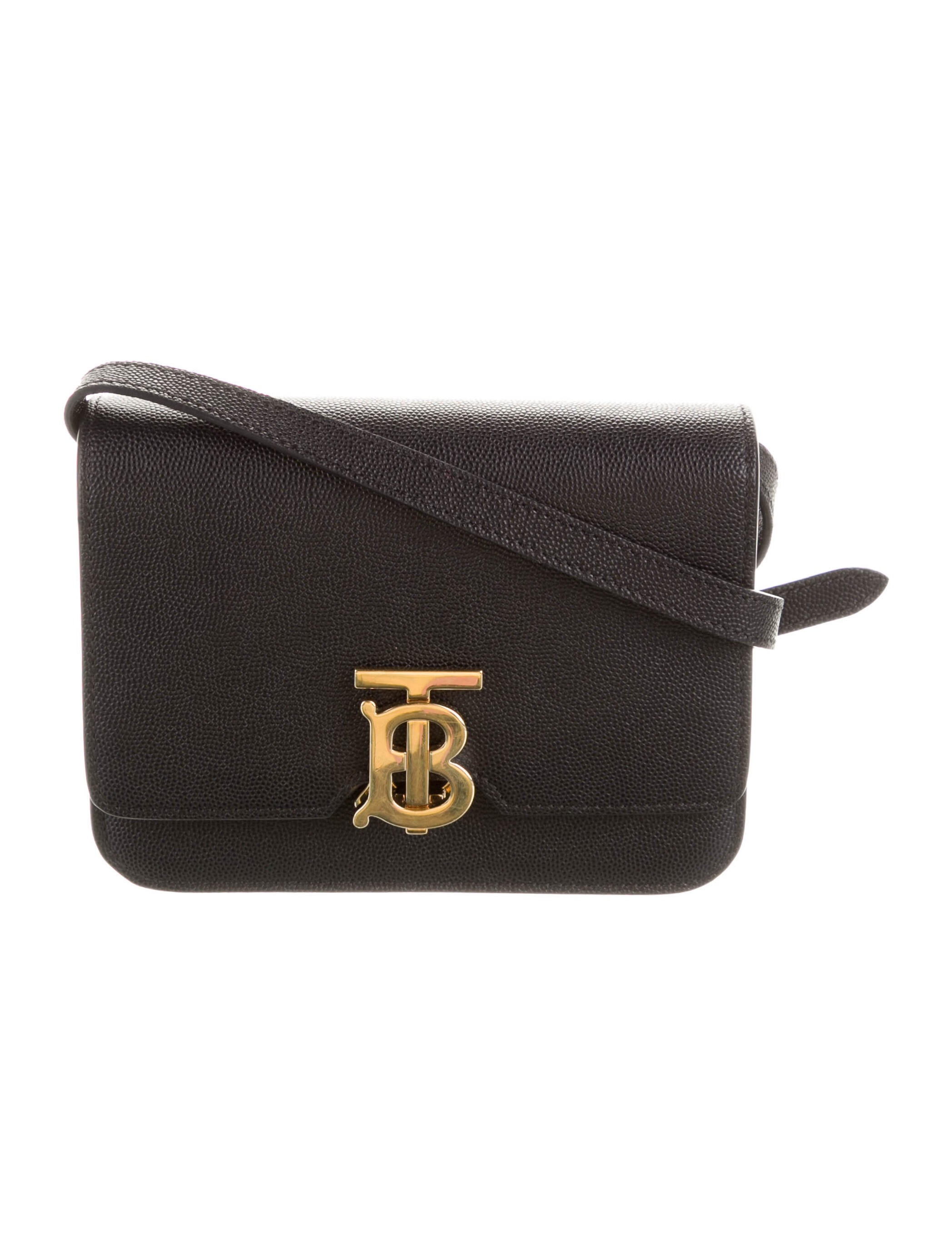 Burberry Baby Bridle Saddle Bag w/ Tags Black Crossbody Bags