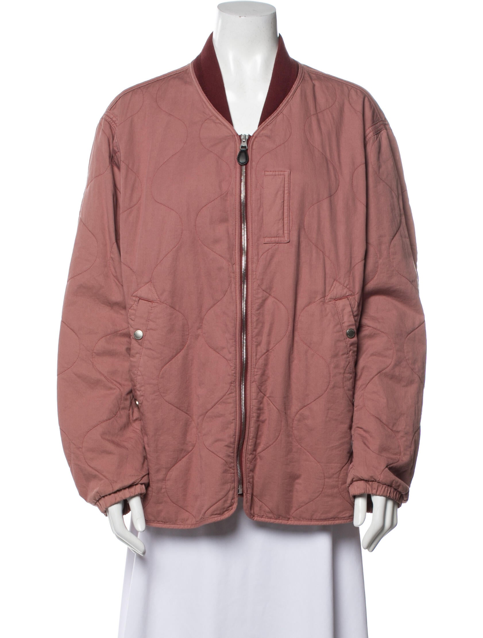 Burberry Bomber Jacket Pink Jackets, Clothing BUR334771 The RealReal