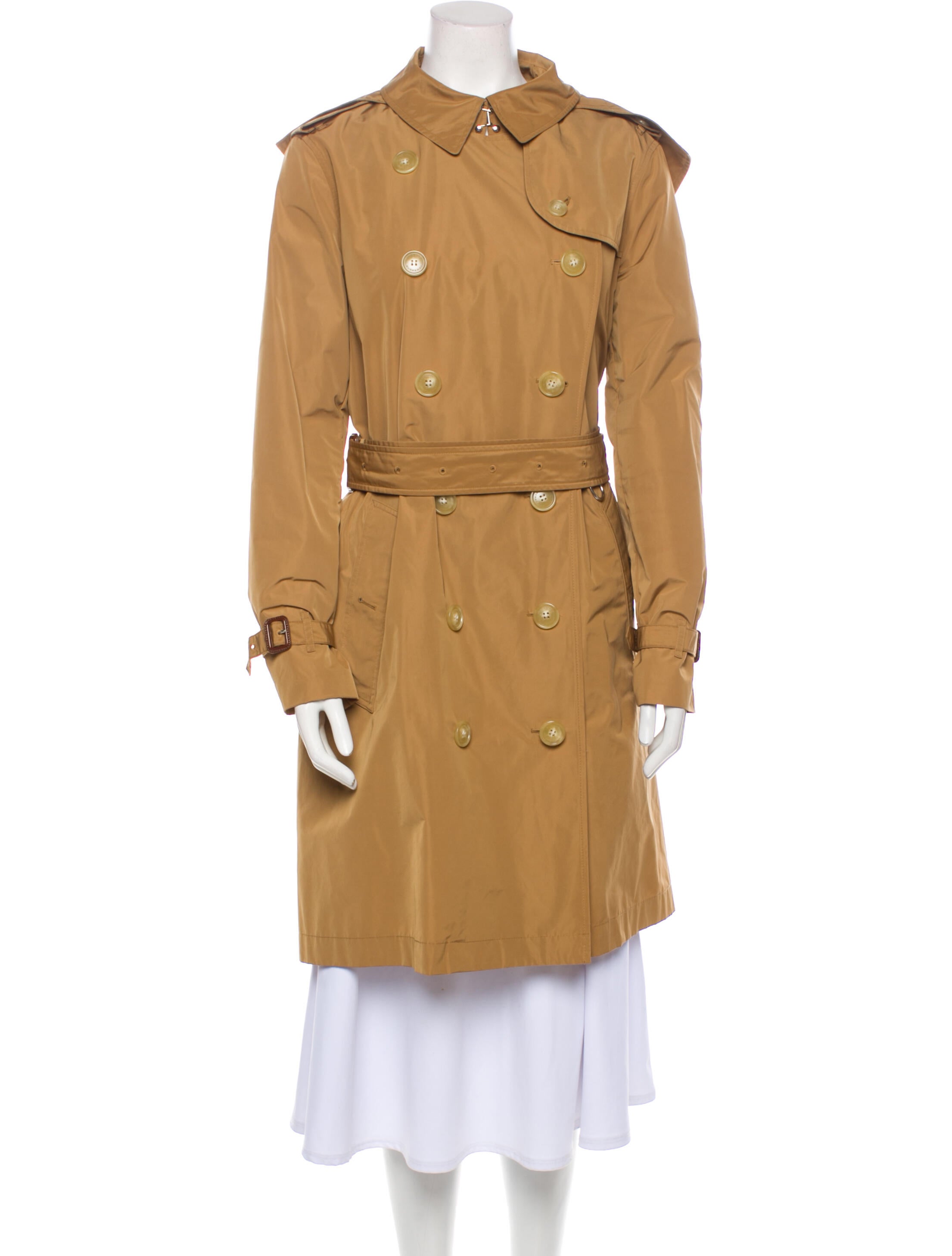 Burberry Trench Coat Brown Coats, Clothing BUR335184 The RealReal