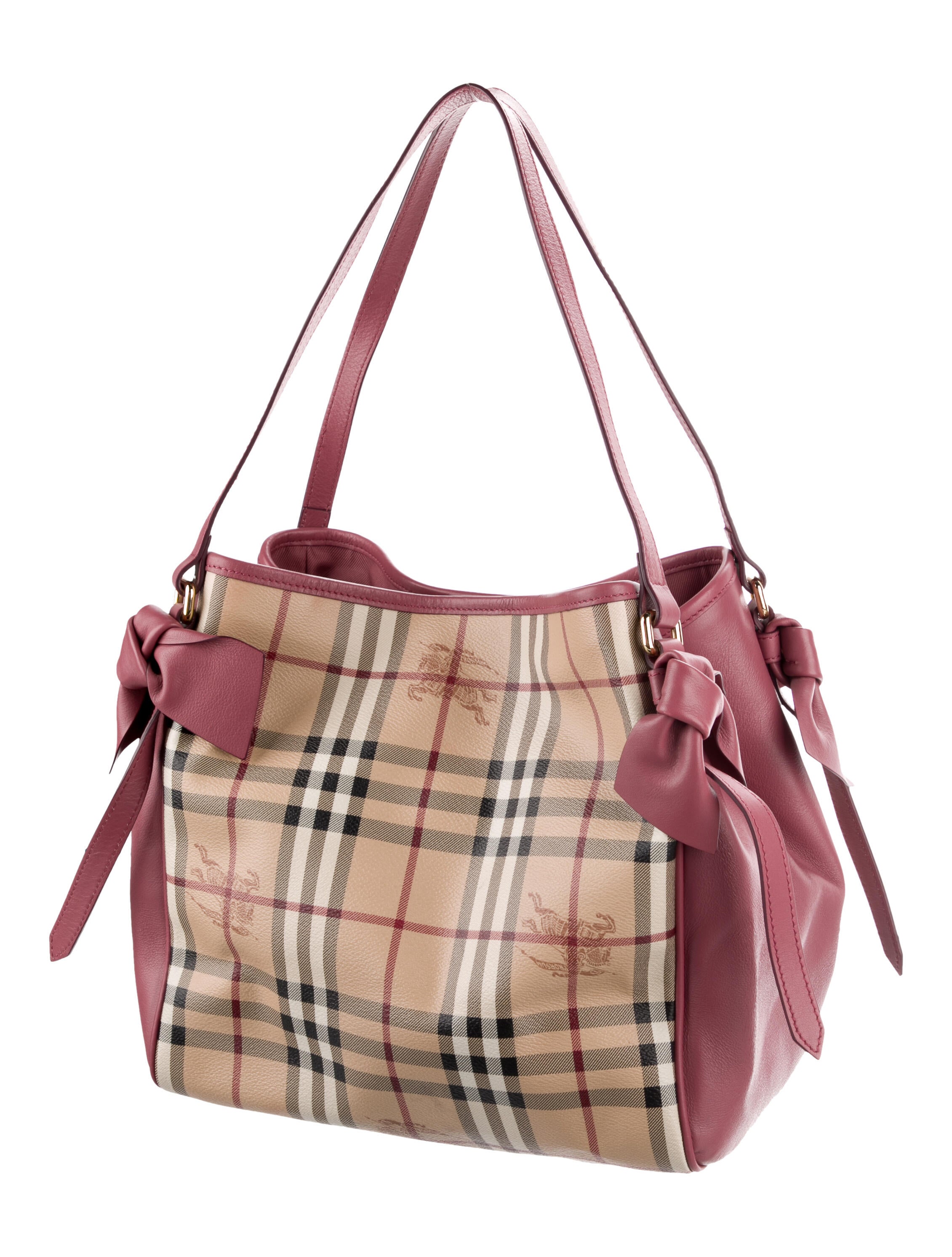 Burberry Haymarket Check Canterbury Shoulder Bag