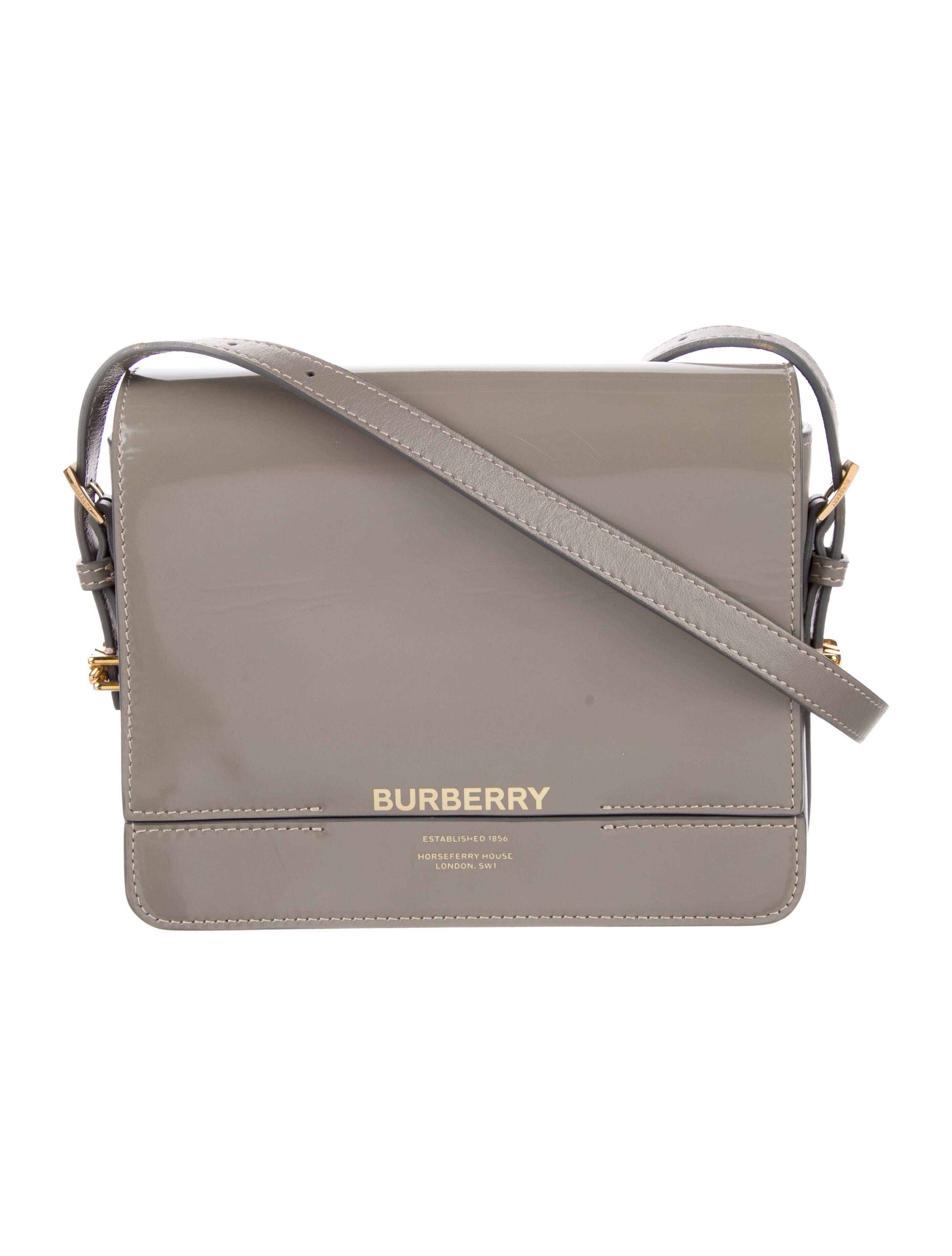 Burberry Mini House Check Crossbody Bag Neutrals Crossbody Bags