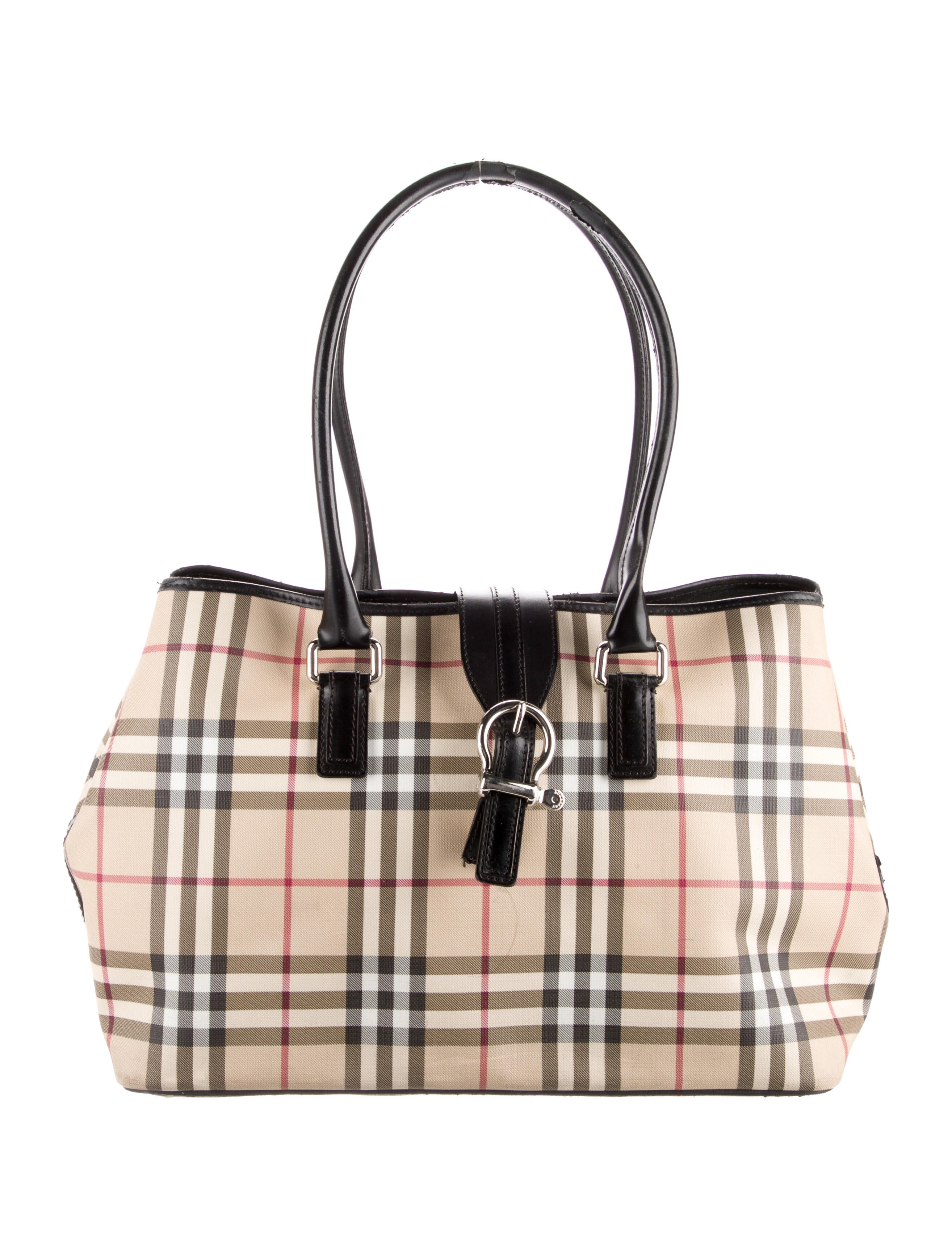 Burberry Nova Check Shoulder Bag Neutrals Shoulder Bags, Handbags