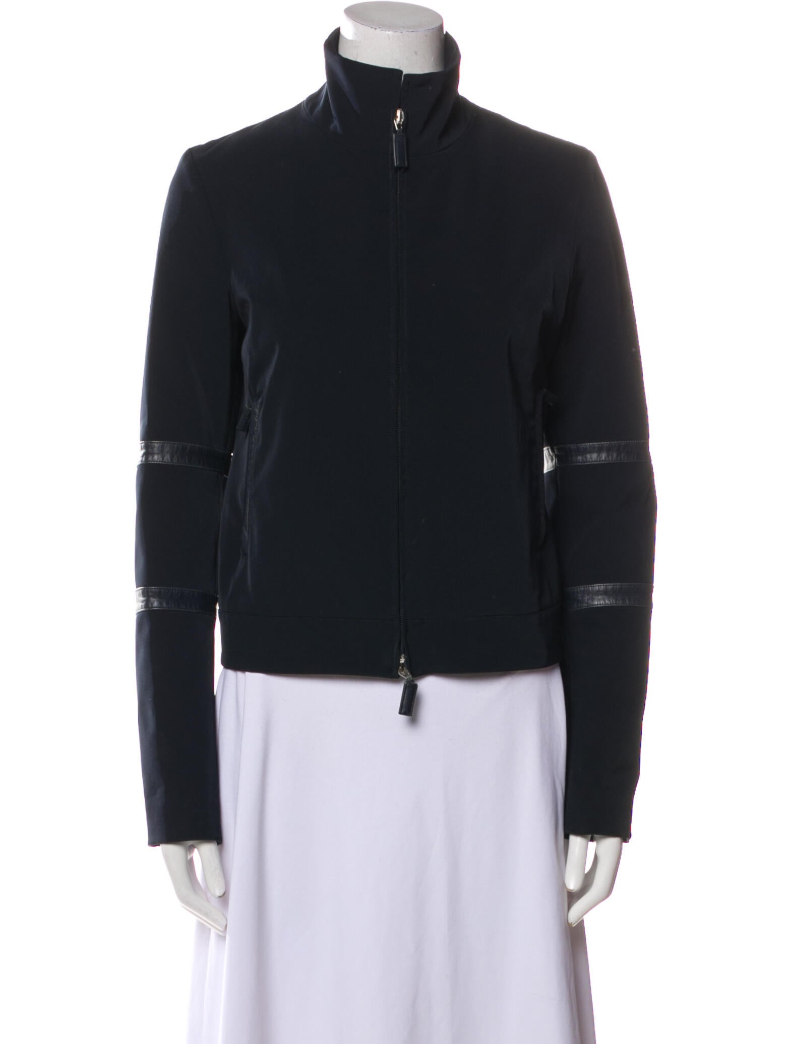 Burberry Bomber Jacket Blue Jackets, Clothing BUR348074 The RealReal