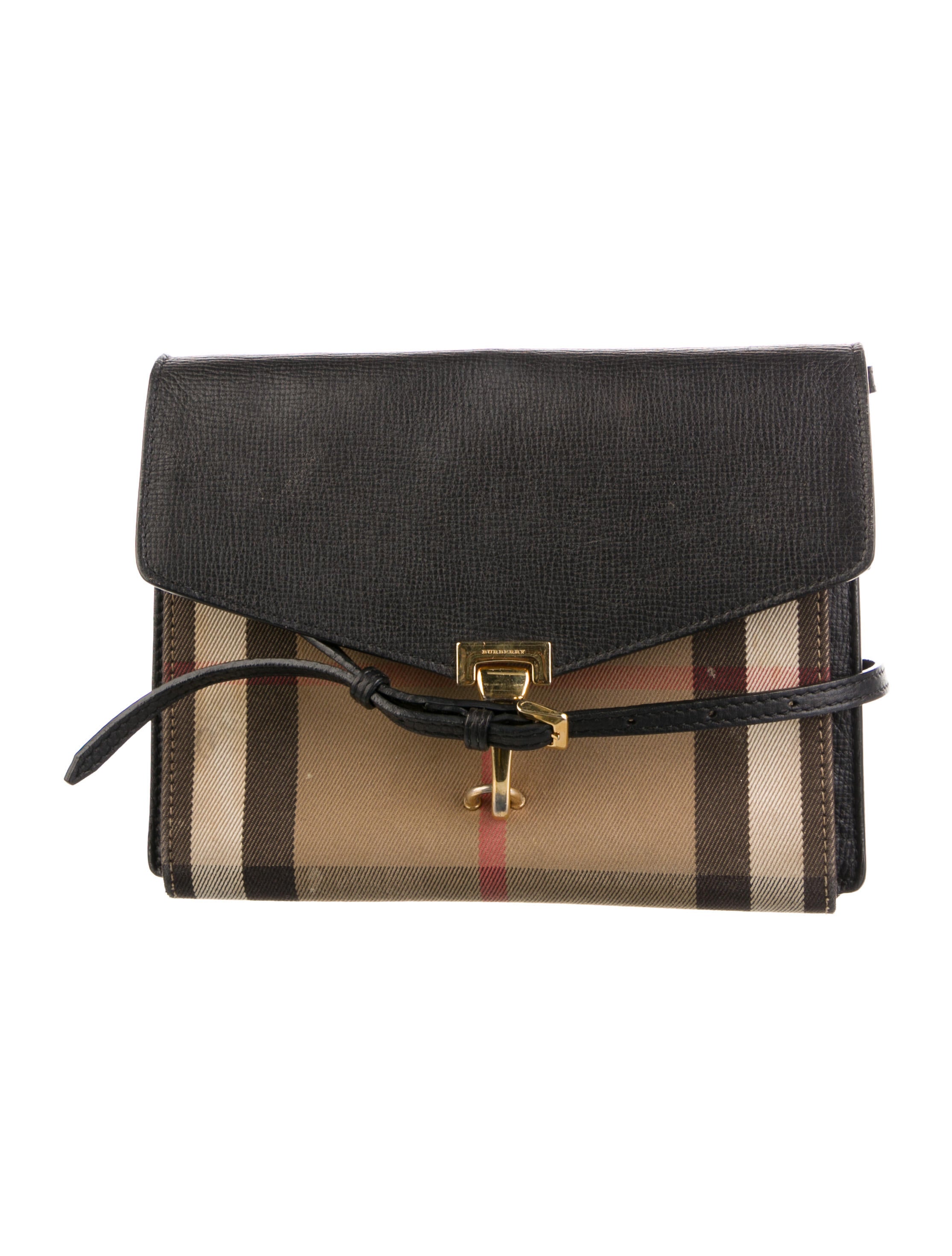 Burberry Medium House Check Macken Crossbody Bag