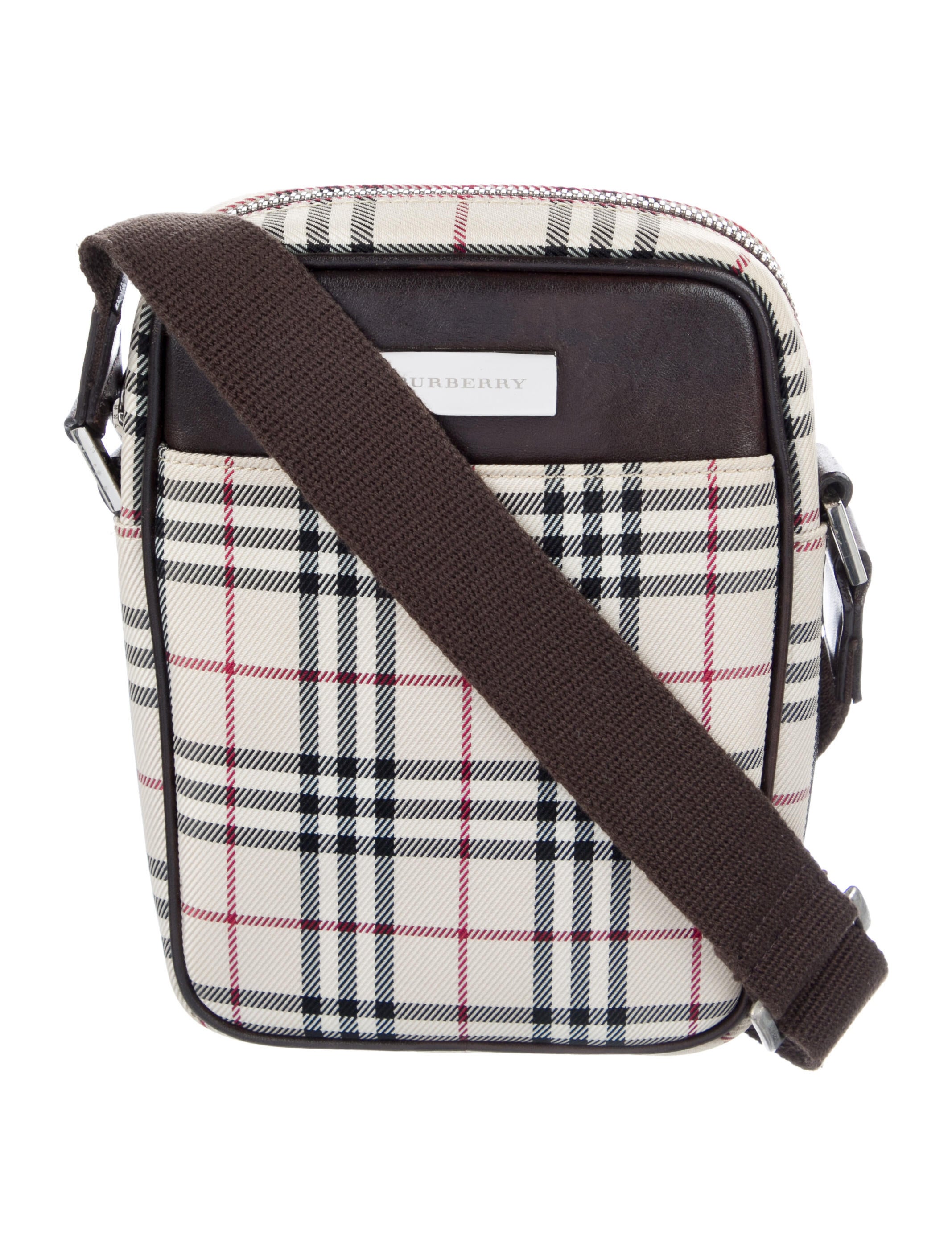 Burberry Nova Check Crossbody Bag Neutrals Crossbody Bags, Handbags
