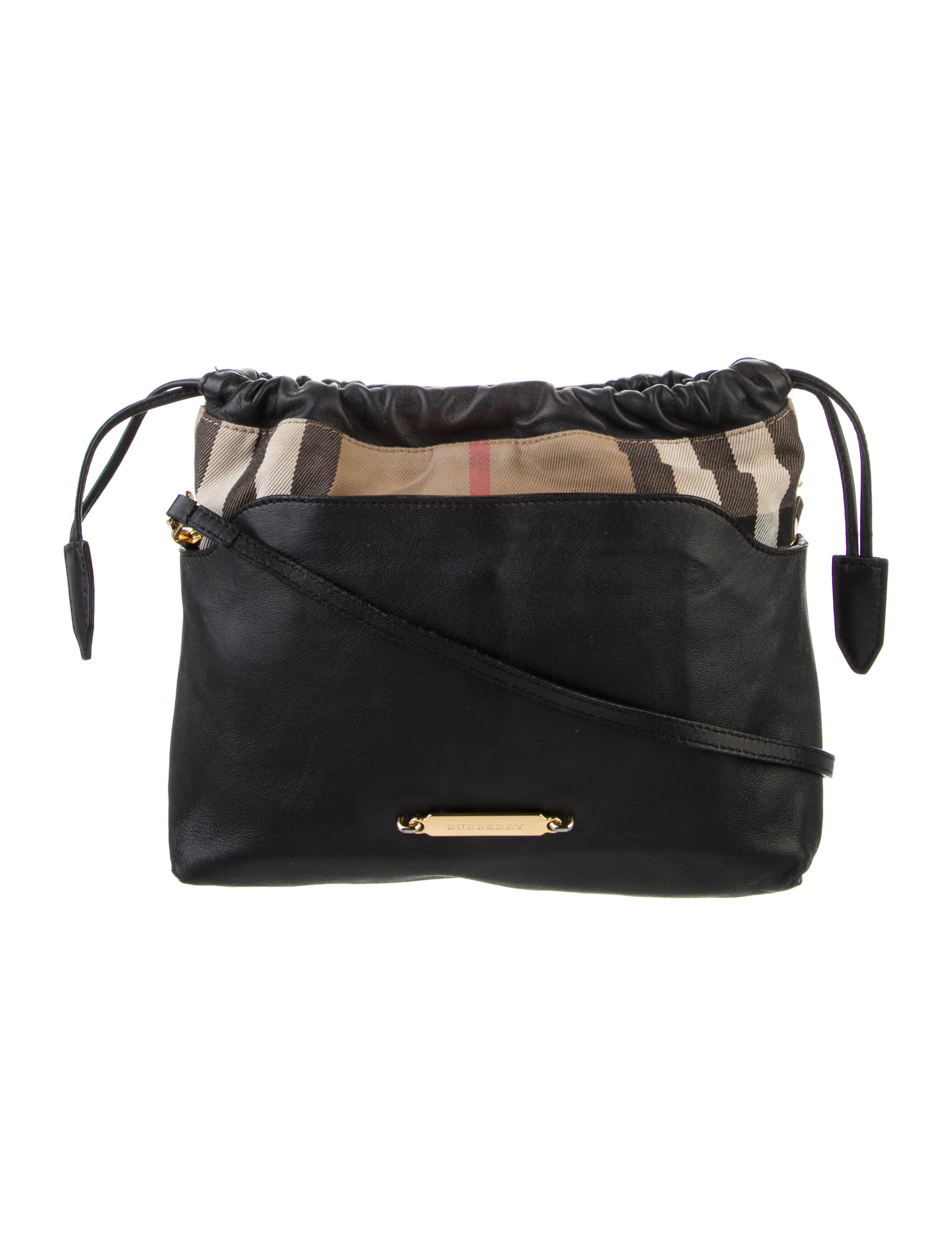 Burberry Nova Check Shoulder Bag Neutrals Crossbody Bags, Handbags