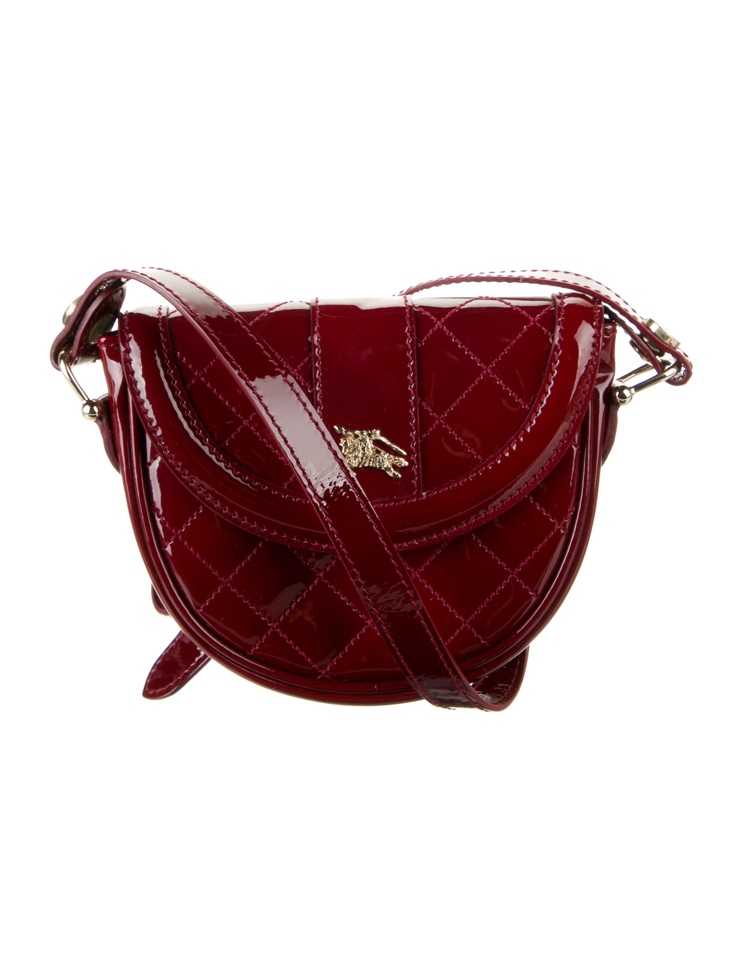 Burberry Quilted Leather Crossbody Bag Red Crossbody Bags, Handbags