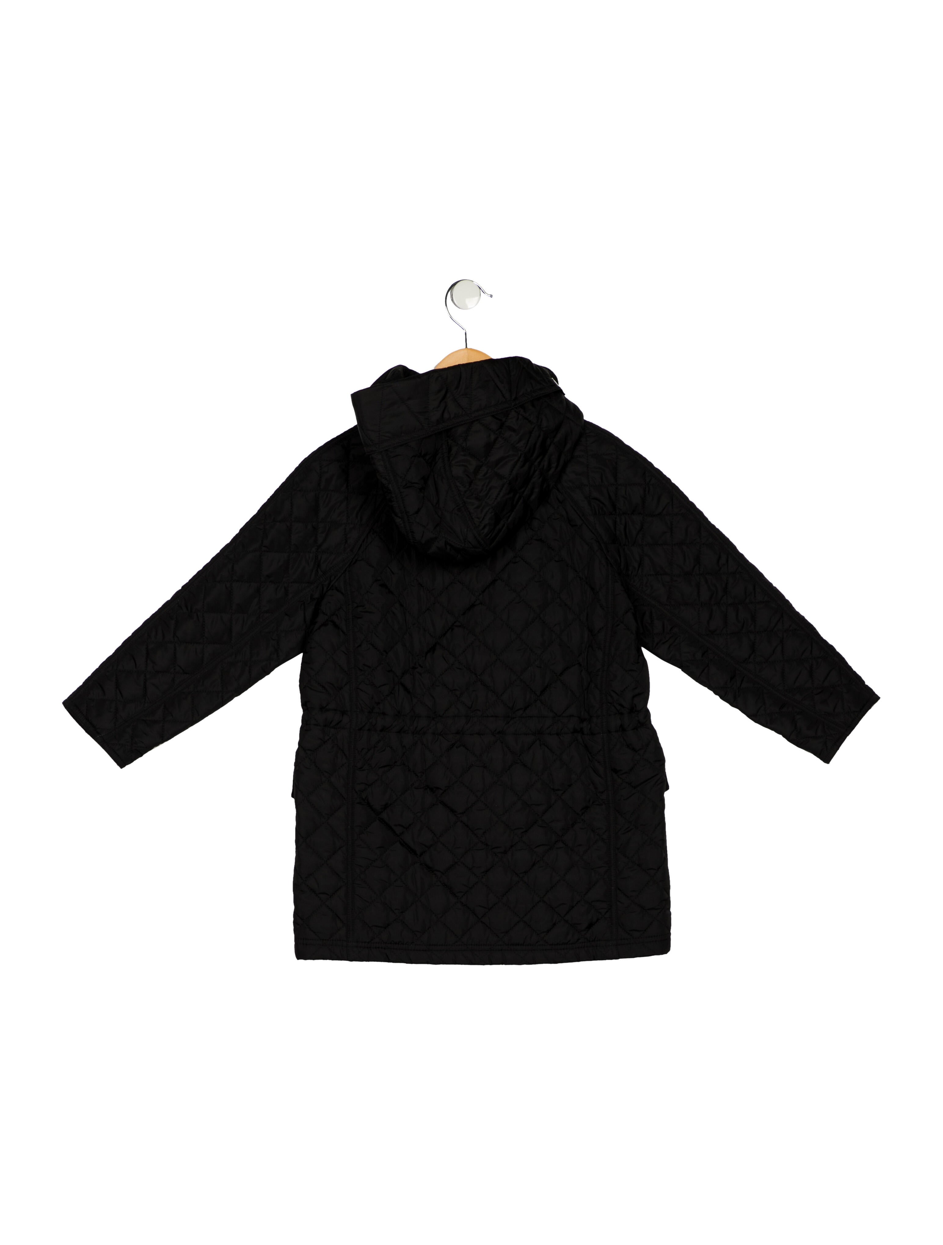 BLACK QUILTED BURBERRY JACKET On Sale Authenticated Resale The RealReal