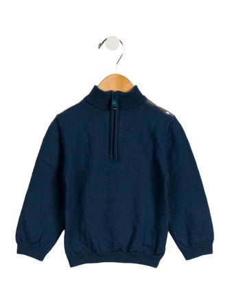Burberry Boys' Quarter Zip Sweater