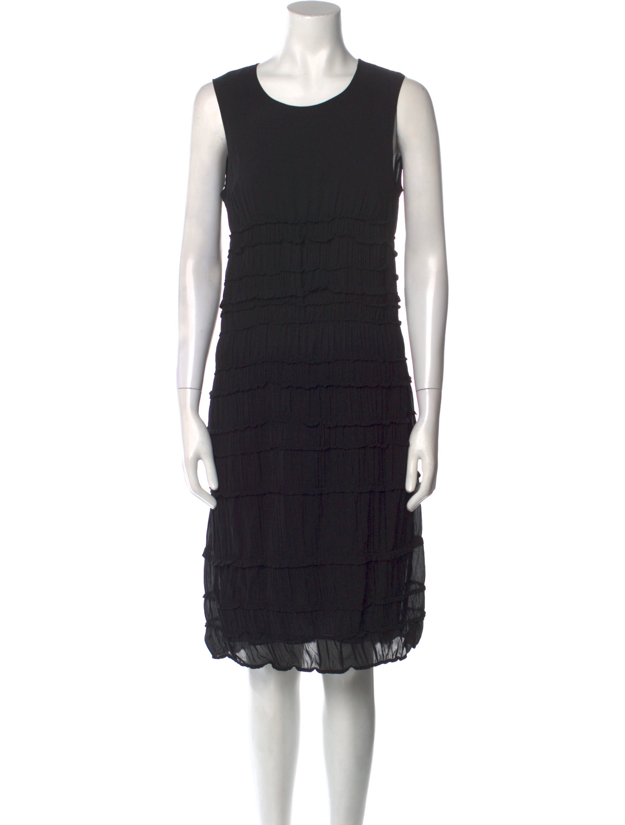 Burberry Silk Knee-Length Dress