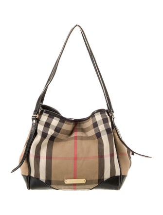 Burberry Canterbury House Check Tote Bag