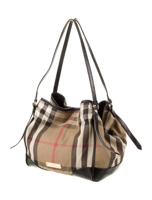 Burberry Canterbury House Check Tote Bag