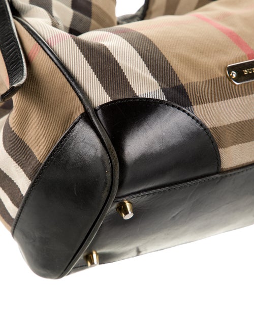 Burberry Canterbury House Check Tote Bag