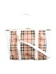 Burberry Haymarket Check Chatton Medium Handle Bag w/ Strap