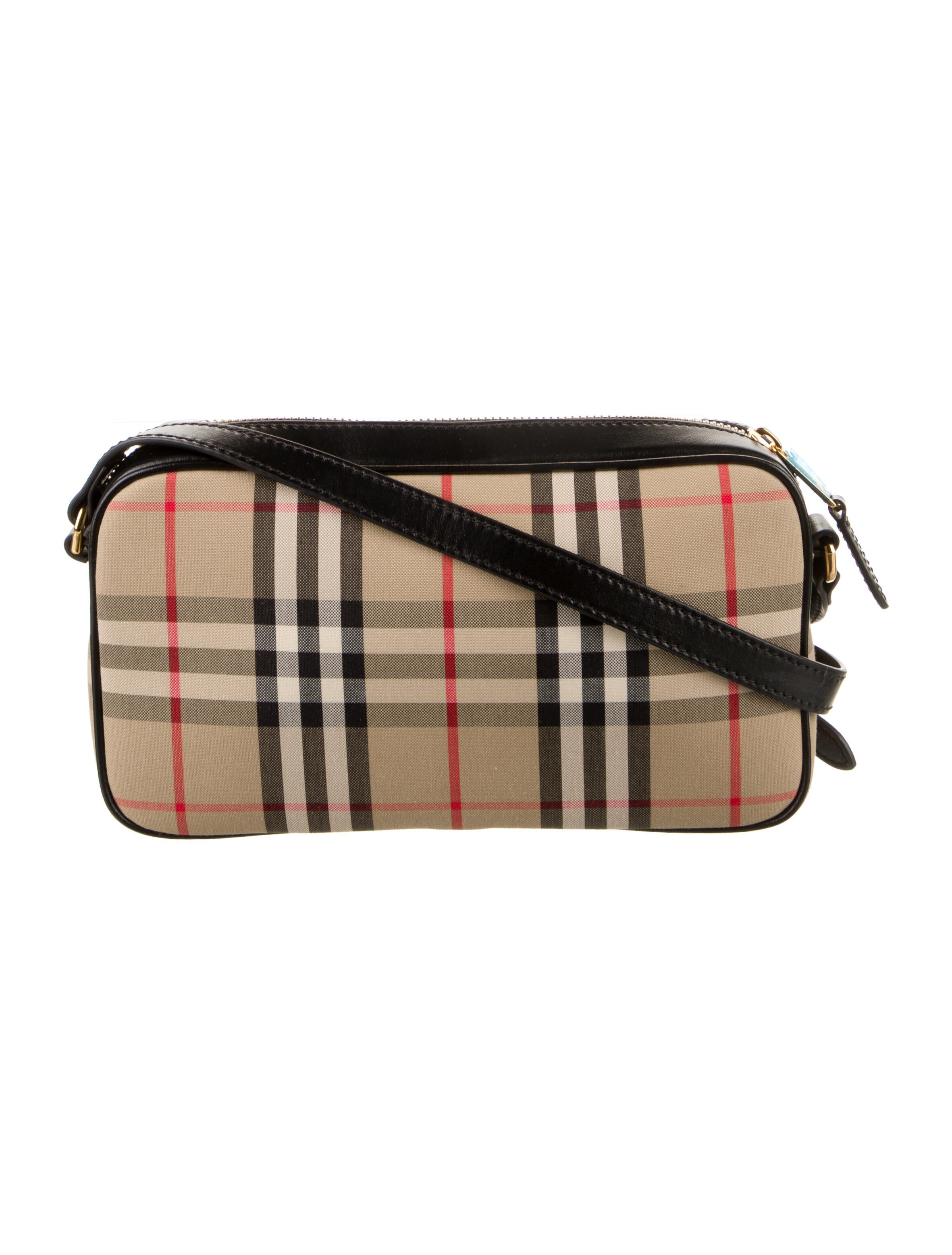 Burberry Vintage Check Camera Bag Neutrals Crossbody Bags, Handbags