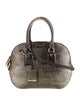 Burberry Orchard Embossed Leather Handle Bag