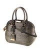 Burberry Orchard Embossed Leather Handle Bag