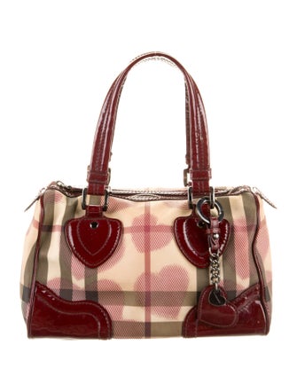 Burberry Heart Check Pilgrim Handle Bag