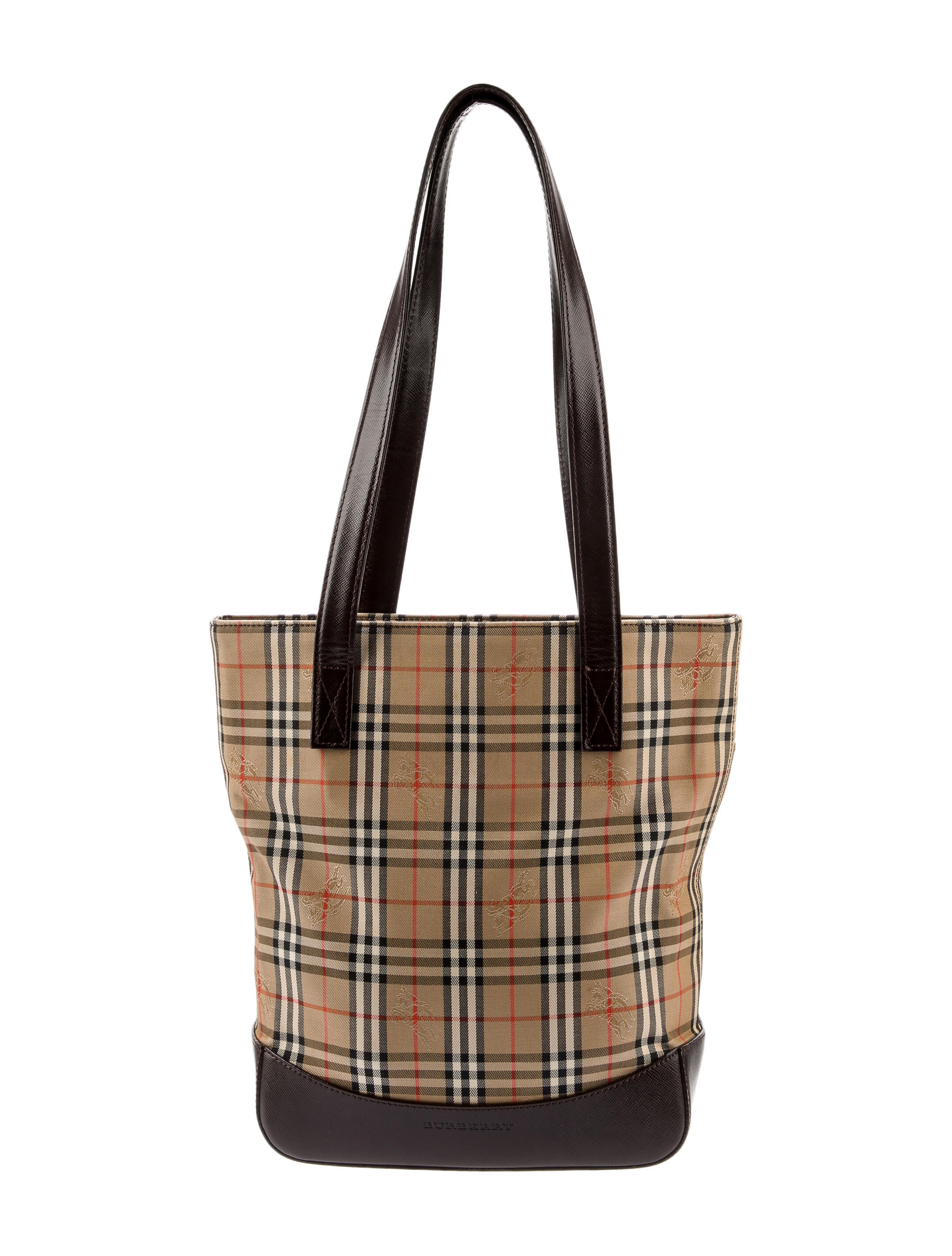 Burberry Horseferry Check Canvas Tote