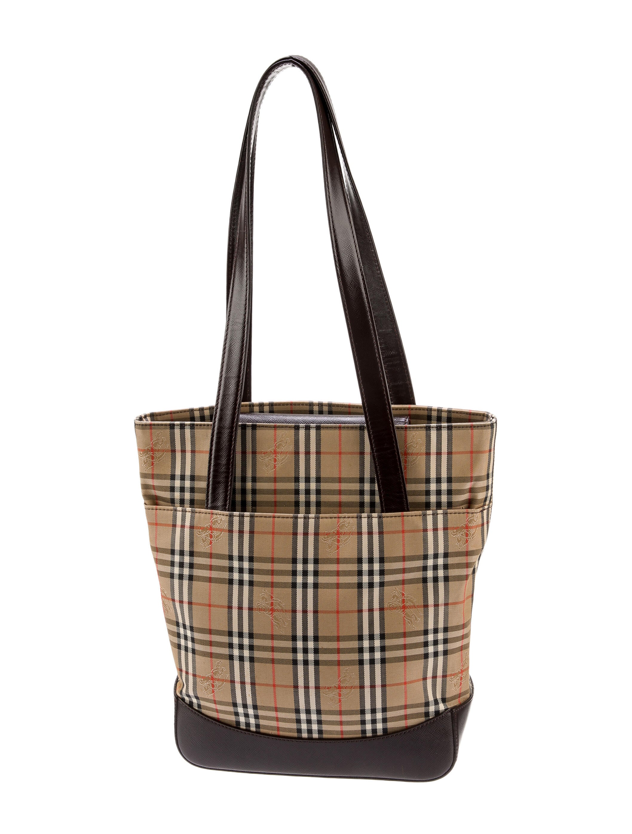 Burberry Horseferry Check Canvas Tote