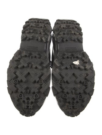 Burberry Nylon Camouflage Print Chunky Sneakers