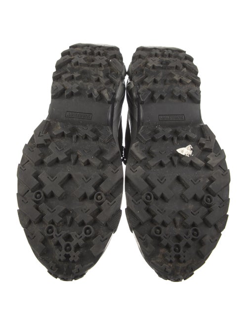 Burberry Nylon Camouflage Print Chunky Sneakers