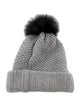 Burberry Fox Fur Pom-Pom Beanie
