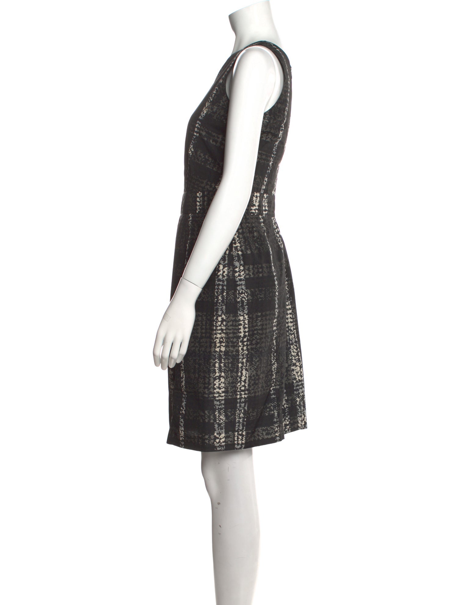 Burberry London Printed Knee-Length Dress