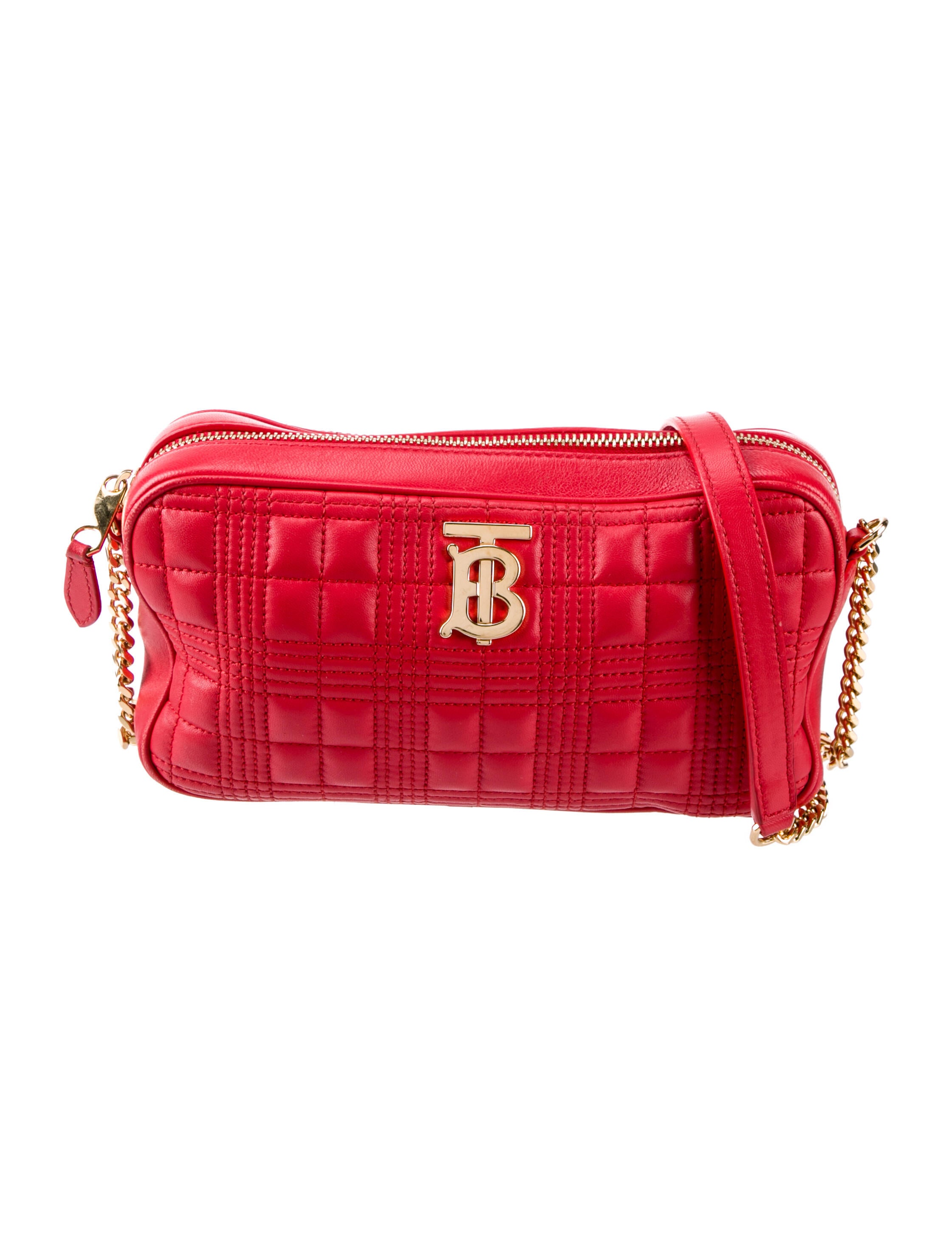 Burberry Quilted Camera Crossbody Bag Red Crossbody Bags, Handbags