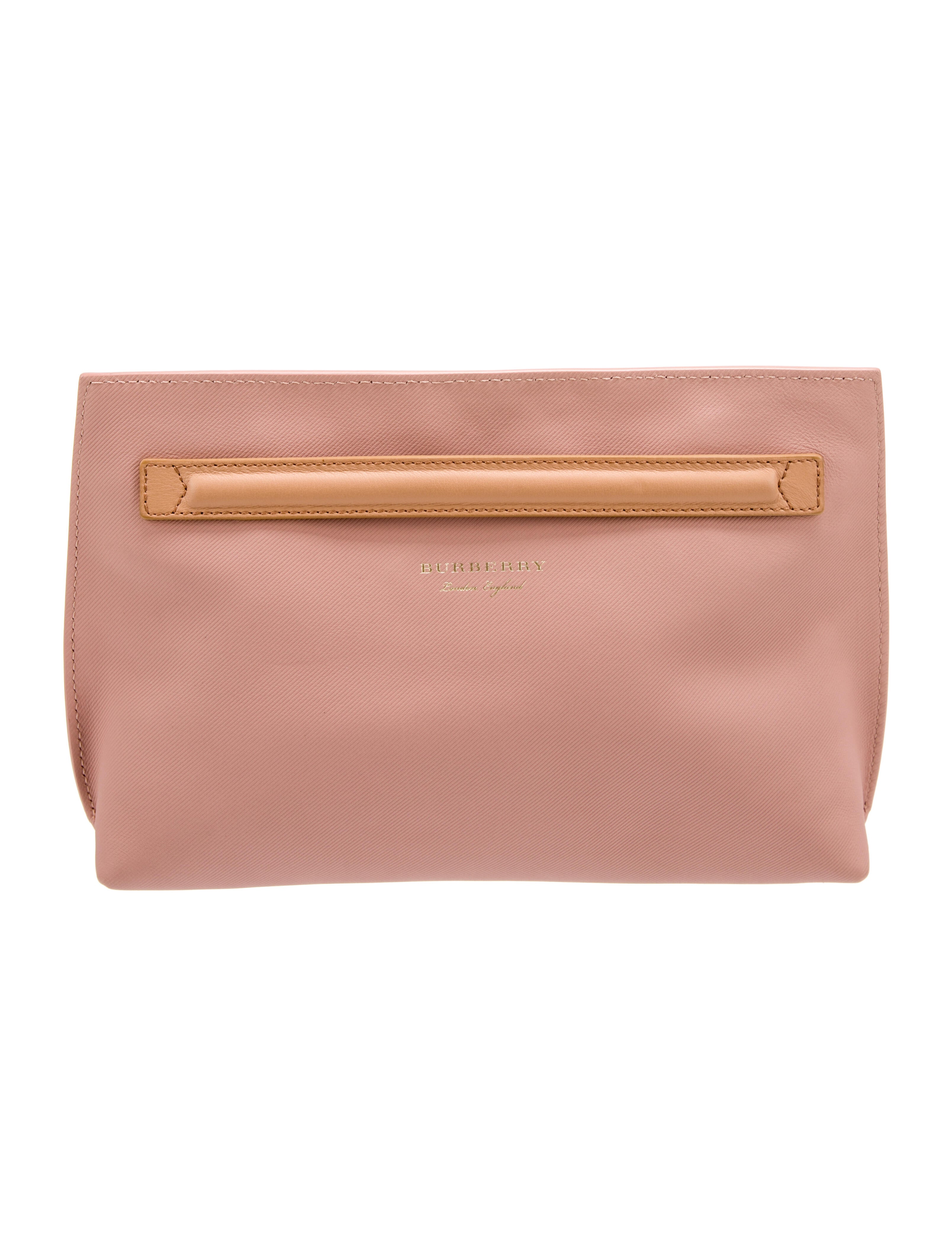 burberry pink clutch