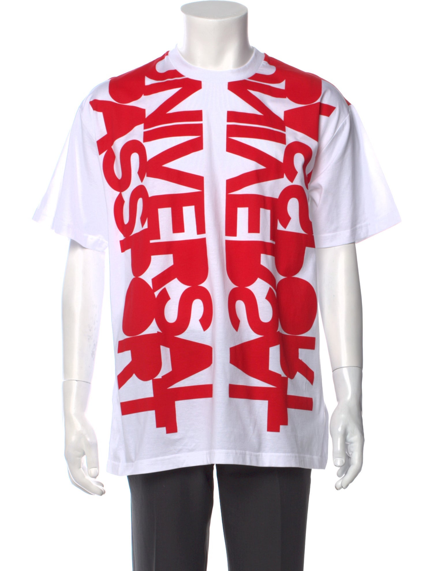Burberry Graphic Print Crew Neck T-Shirt w/ Tags - White T
