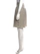 Burberry Silk Knee-Length Skirt