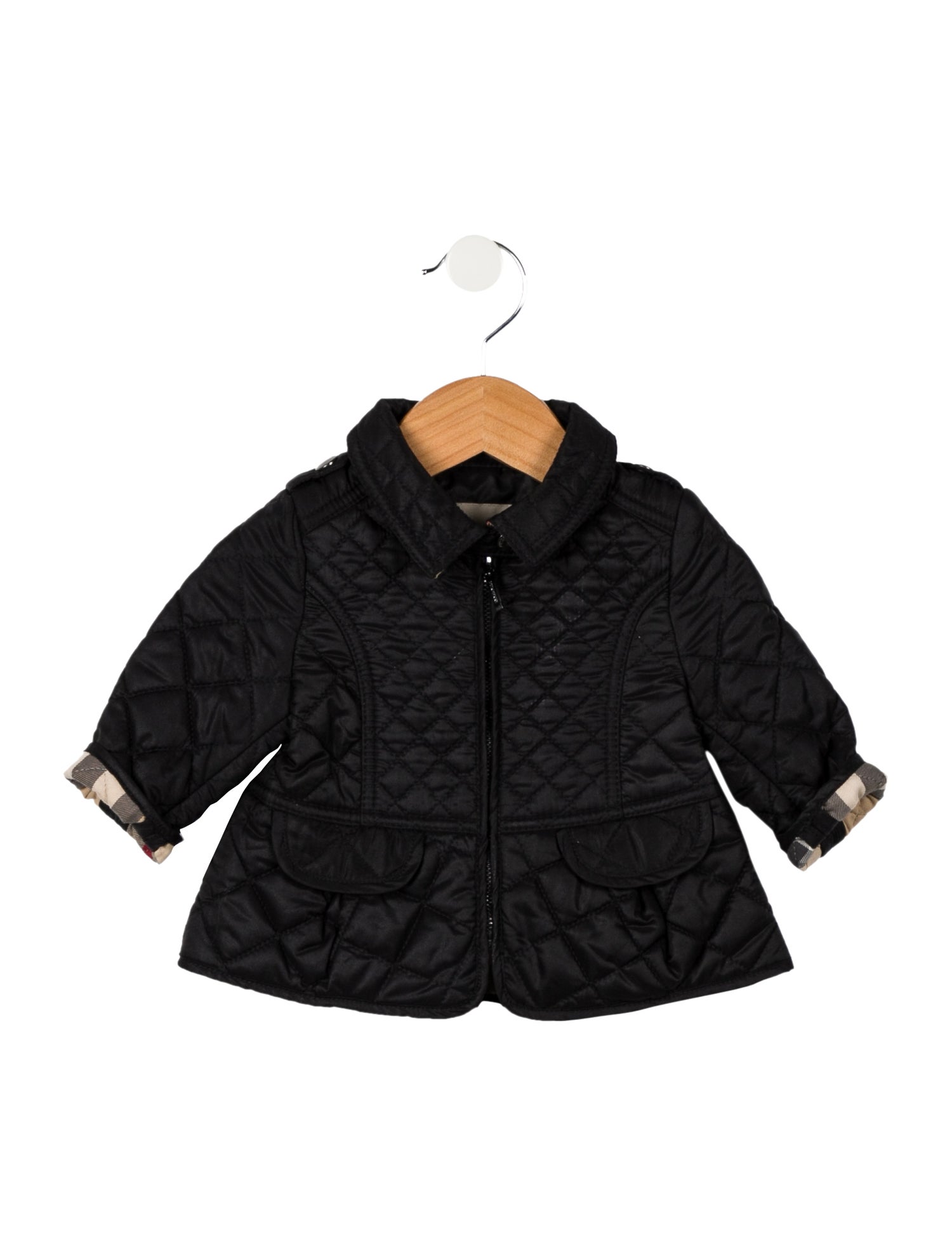 BLACK QUILTED BURBERRY JACKET On Sale Authenticated Resale The RealReal