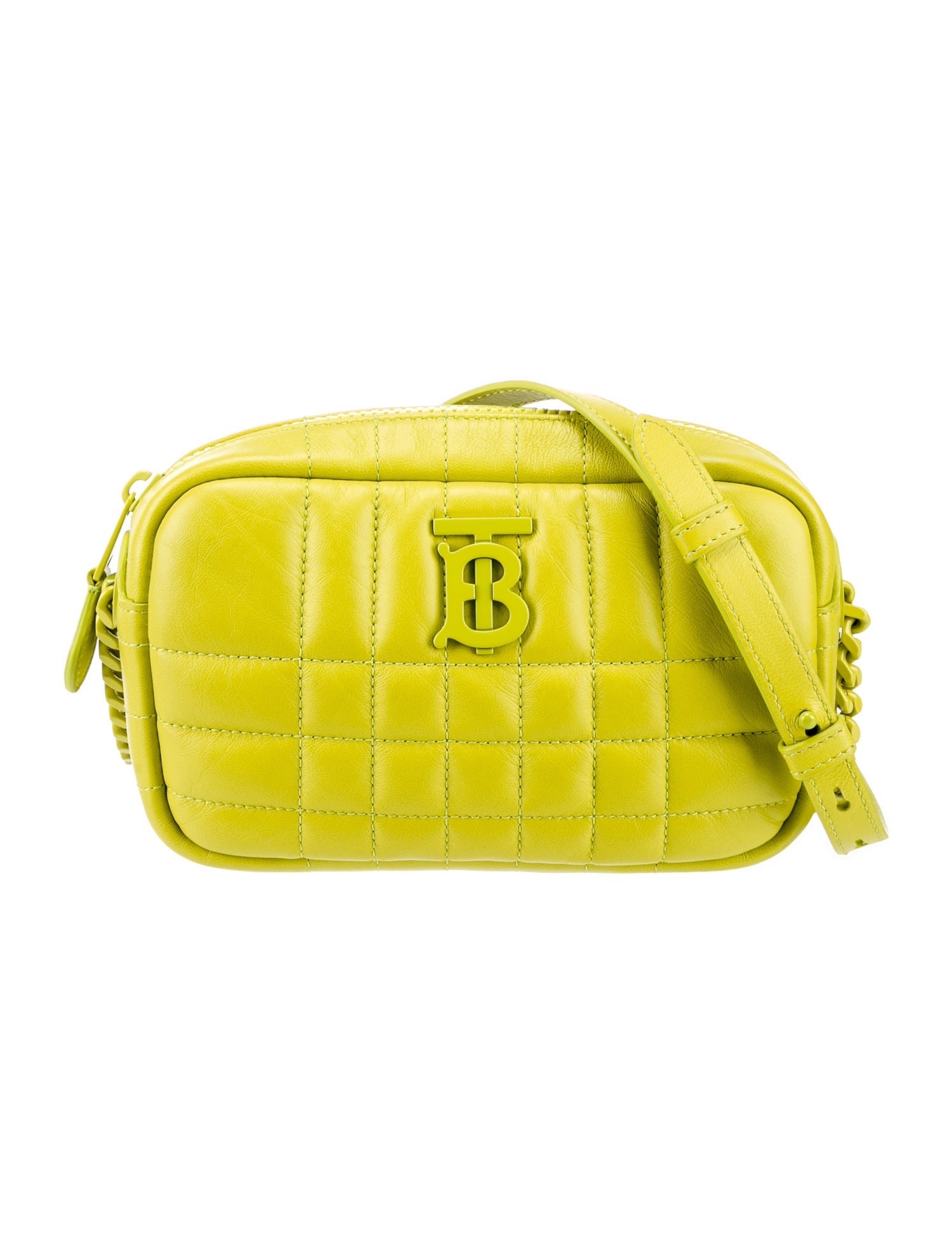 Burberry Mini Lola Crossbody Green Crossbody Bags, Handbags