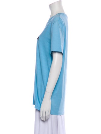 Burberry V-Neck Short Sleeve T-Shirt