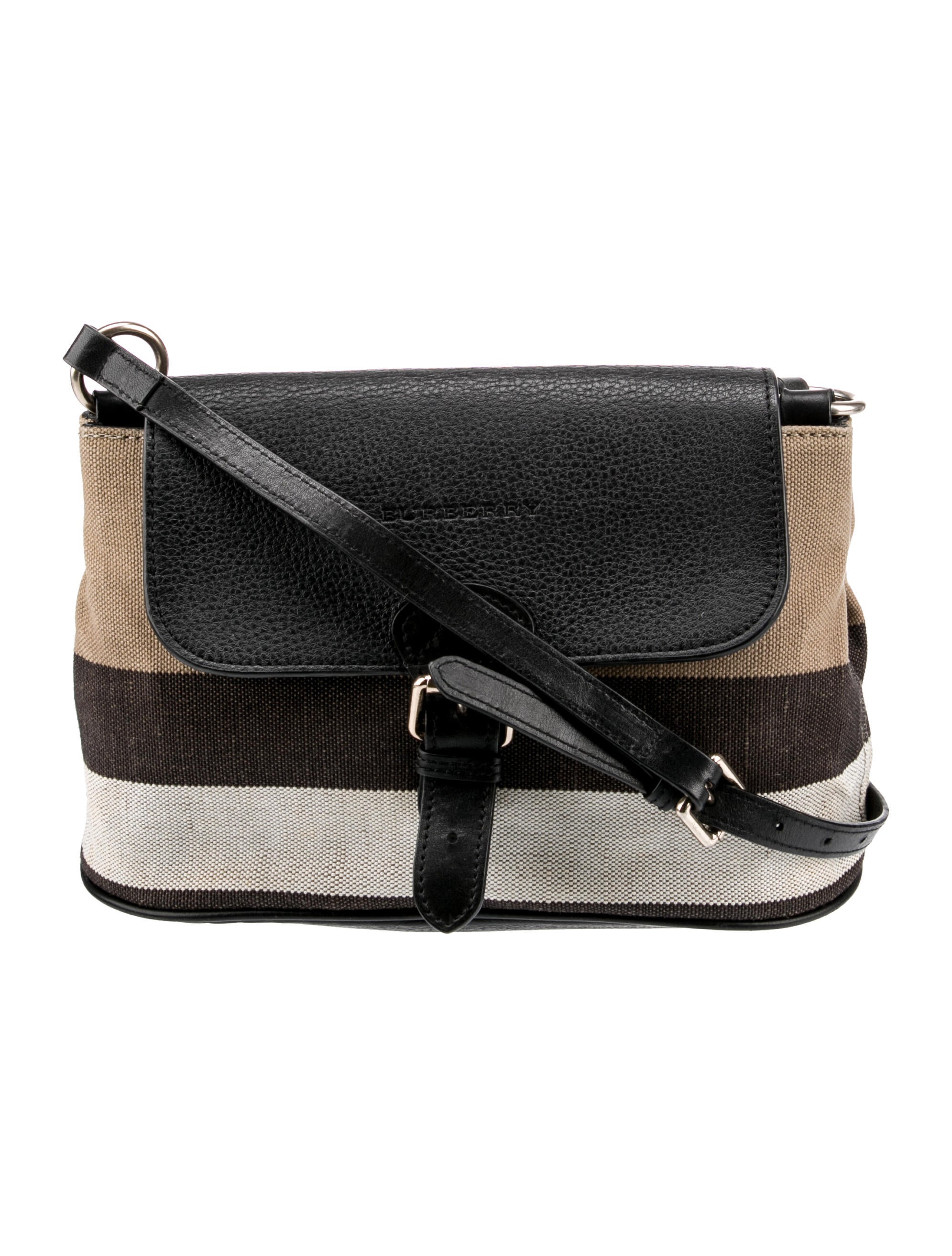 Burberry House Check Gowan Crossbody Bag Neutrals Crossbody Bags