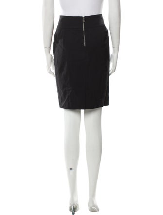 Burberry Virgin Wool Knee-Length Skirt