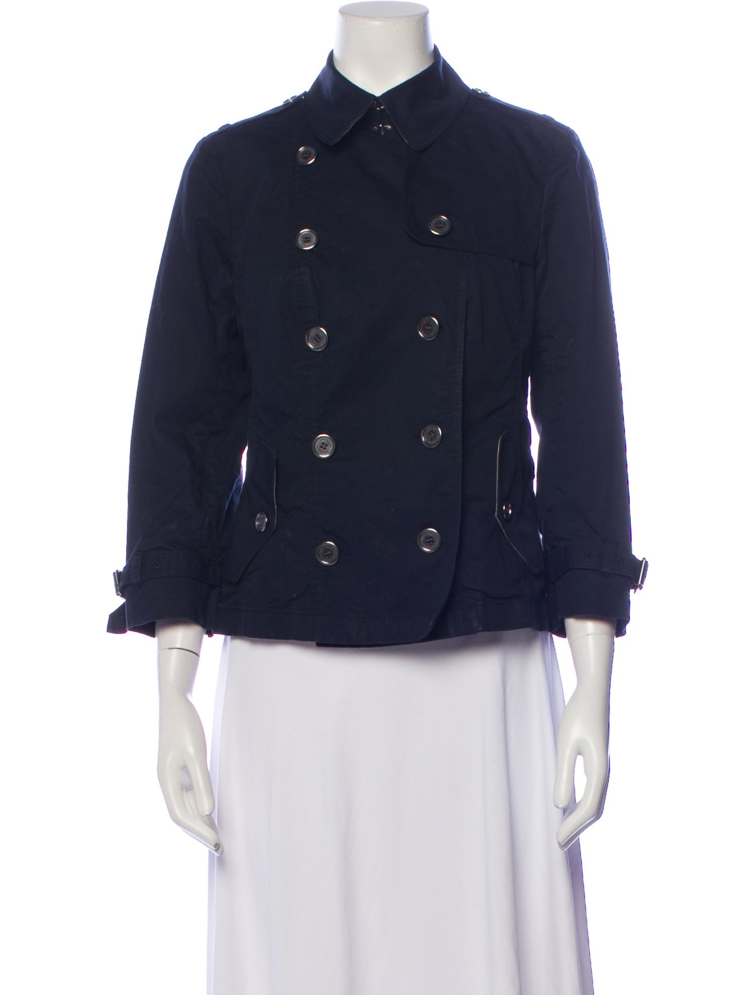 Burberry Denim Jacket Blue Jackets, Clothing BUR400234 The RealReal