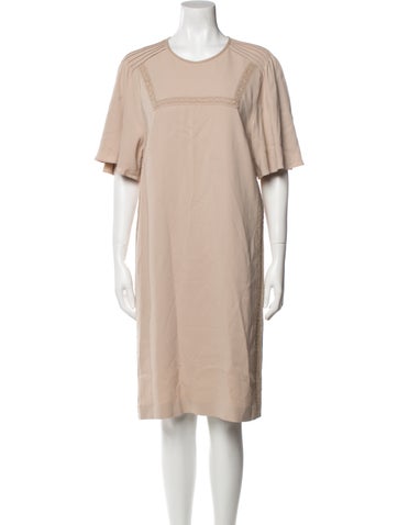 Burberry Dresses Crew Neck Knee-Length Dress US 10 | L
