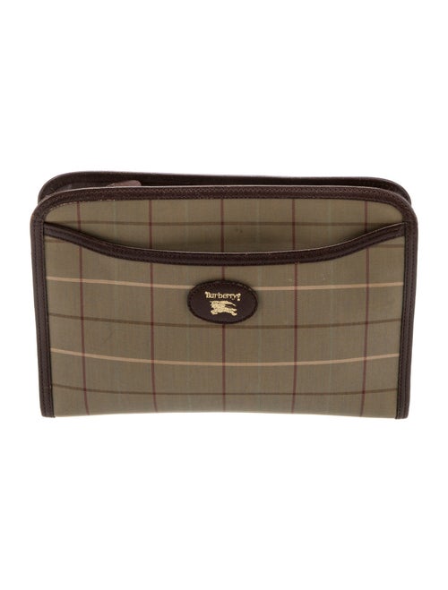 Burberry's Check Clutch