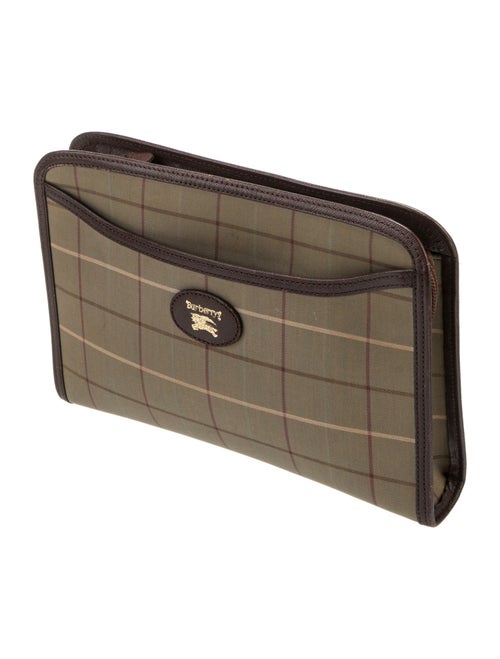Burberry's Check Clutch