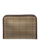 Burberry's Check Clutch