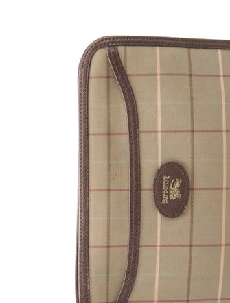 Burberry's Check Clutch