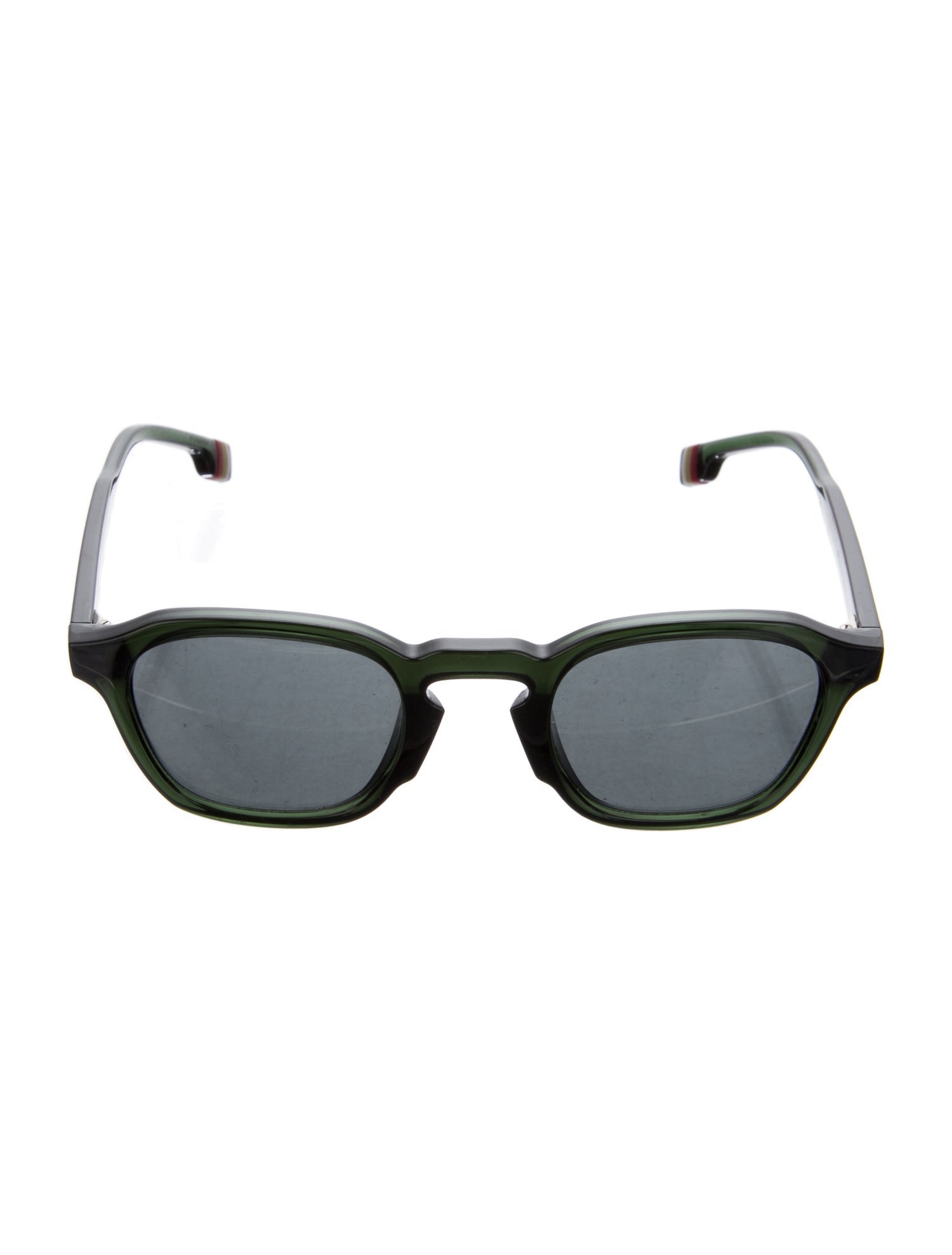 Burberry Wayfarer Tinted Sunglasses Green Sunglasses, Accessories BUR402752 The RealReal