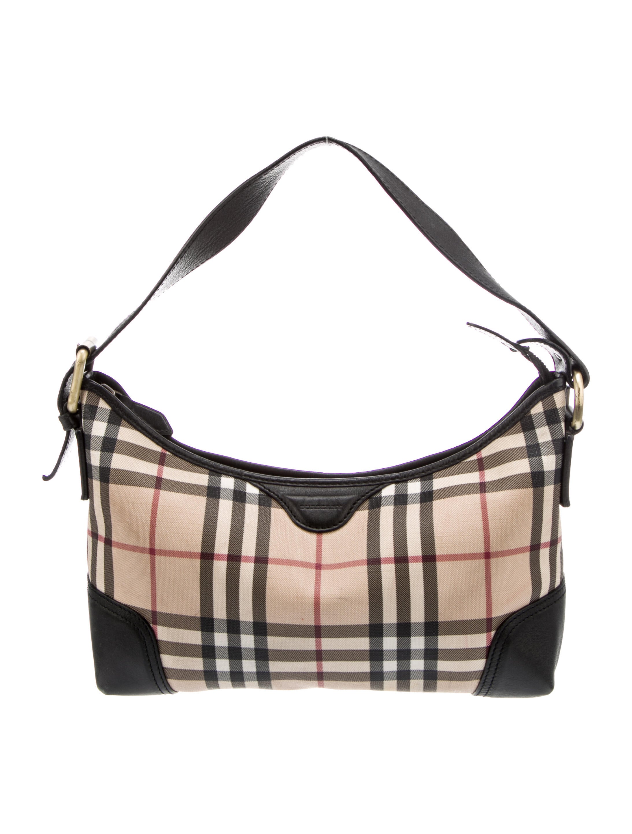 Burberry Nova Check Shoulder Bag Neutrals Shoulder Bags, Handbags