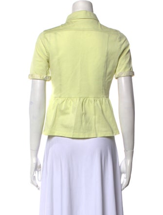 Burberry Short Sleeve Blouse