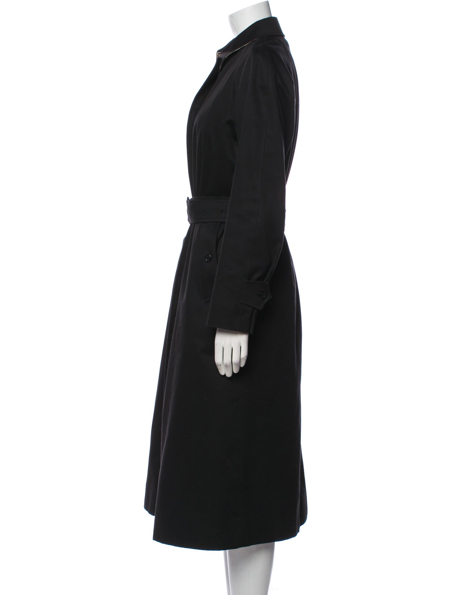 Burberry Trench Coat Black Coats, Clothing BUR404171 The RealReal