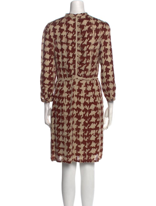 Burberry Silk Knee-Length Dress
